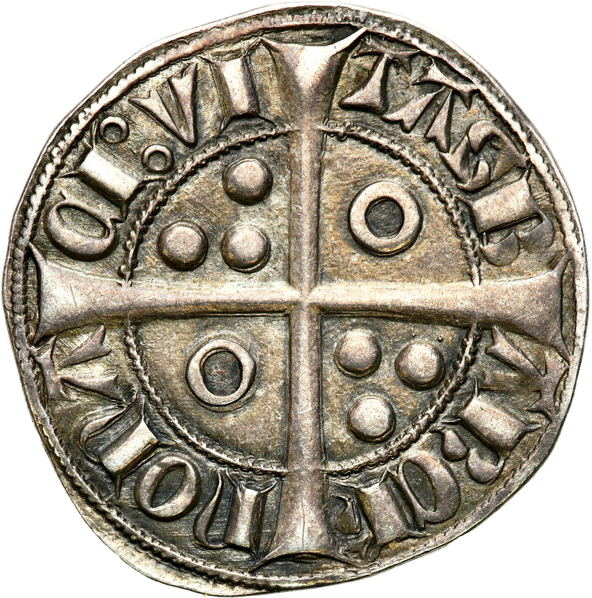 Hiszpania, Katalonia. Jaime II (1327-1335). Croat, Barcelona - ŁADNY